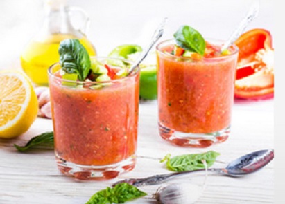 vegan Gazpacho - veganistische Gazpacho