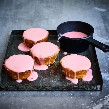 vegan roze koeken - rozekoeken - vegan koeken - vegan taart