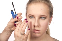 vegan make-up - make-up workshop - vrijgezellenfeest - opmaken 