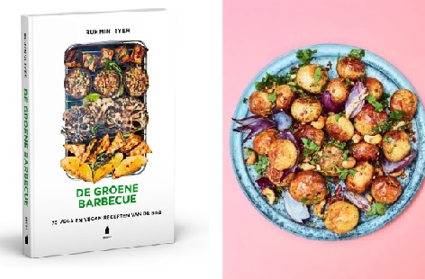 De groene barbecue een kookboek vol vegan recepten.