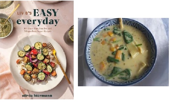 LIV B’s Easy Everyday vegan kookboek.