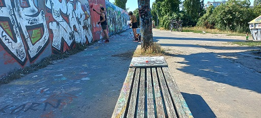 Berlijnse muur grafiti