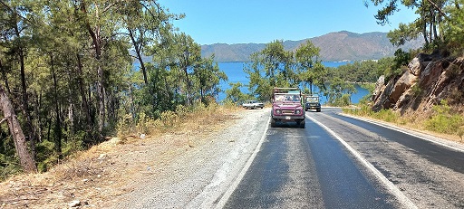 Jeepsafari in Marmaris Turkije.