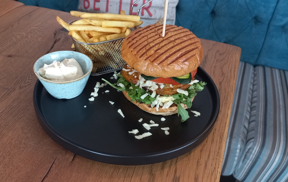 Vegan burger Borkum