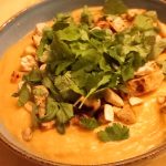 Vegan zoete aardappel laksa